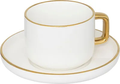 Produktbild von Tasse mit untertasse "arya" aus porzellan 25cl - SG Secret de Gourmet