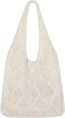 Image de Sac à provisions d'été en maille crochetée