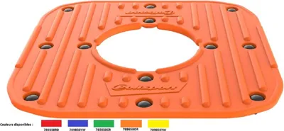 Image de POLISPORT Dreibein-Ersatzgummi orangefarben