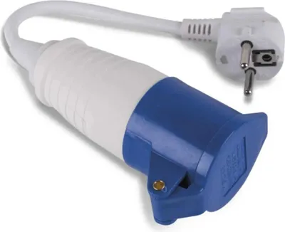 Produktbild von Kampa Continental Conversion Lead Elektrisches Verlängerungskabel Blau  Blau One Size
