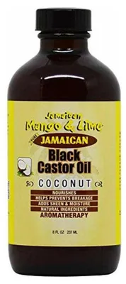 Obrázok produktu pre Jamajský čierny ricínový olej Mango & Lime Coconut 8oz.