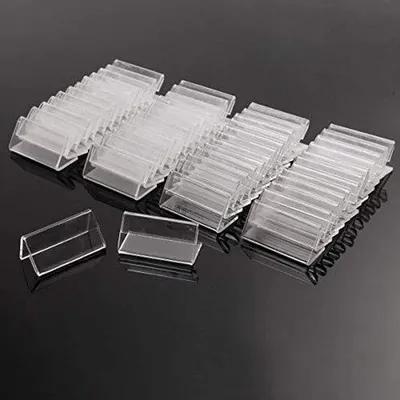 Zdjęcie produktu dla Ochronne folie akrylowe na etykiety - 50 sztuk - 4x2 cm