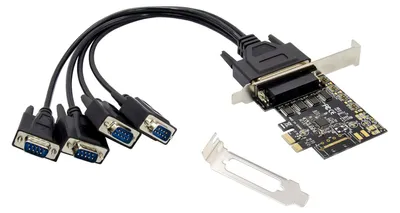 Produktbild von CONCEPTRONIC PCIe Card 4-Port 4xRS232-Seriell