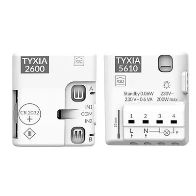 Image de Pack pour création d'un va-et-vient TYXIA 501 sans fil avec neutre – DELTA DORE - 6351407