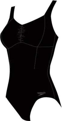 Image de Speedo AquaNite maillot de bain sculptant femme noir Gr 46