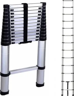 Produktbild von Teleskop-Stahlleiter 3,8m