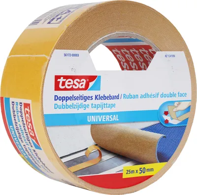 Obrázek produktu pro tesa Lepicí páska univerzální oboustranná 25 m x 50 mm