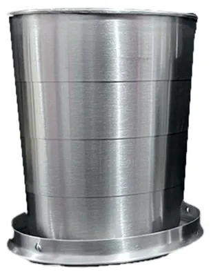Obrázek produktu pro Kempovací hrnek, kempovací skládací hrnek, přenosný, venkovní, cestovní, odnímatelný, skládací hrnek