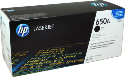 Productafbeelding van HP 650A tonercartridge - zwart - voor laserprinters - capaciteit: 13.500 pagina's