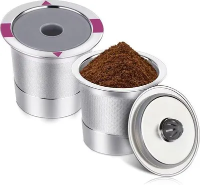 Immagine prodotto di Filtri per caffè riutilizzabili in acciaio inossidabile per macchine da caffè Keurig