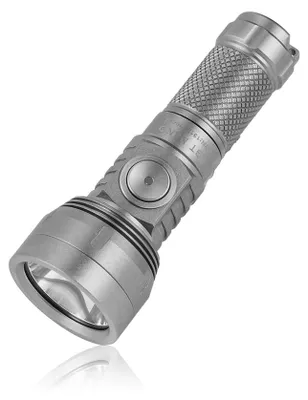 Produktbild von Lumintop GT Nano 3.0 700 Lumen Thrower Taschenlampe in Titan jetzt mit USB-C Ladeanschluss TITAN Oberflächen