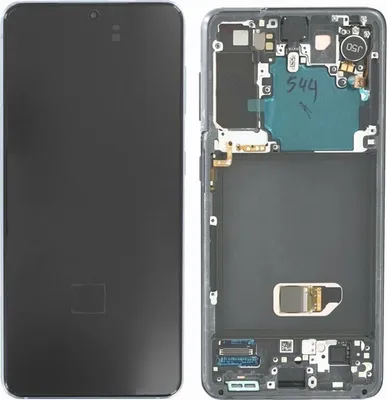 Produktbild von Original AMOLED Display Touchscreen Bildschirm Rahmen Schwarz / Grau für Samsung Galaxy S21 5G G991B