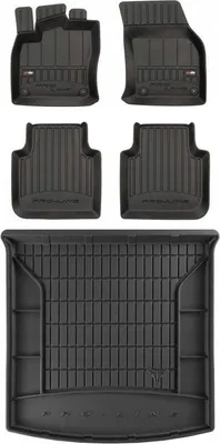 Produktbild von SET 3D Gummimatten Skoda Kodiaq ab 2016- 5 Sitze