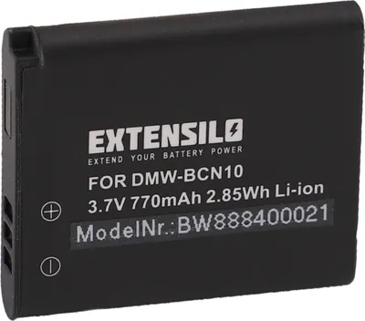 Produktbild von EXTENSILO Akku kompatibel mit Leica C Kamera (770 mAh, 3,7 V, Li-Ion)
