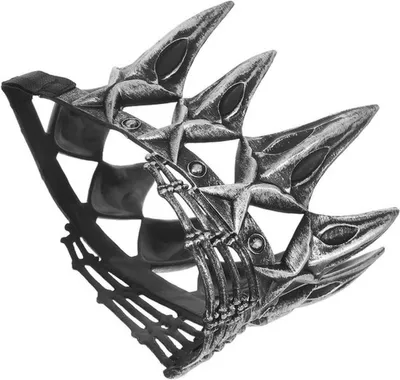 Gothic Tiara für Cosplay und Partys - Dekorative Silberne Krone für Karneval und Kostüm