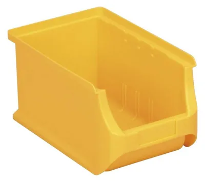 Zdjęcie produktu dla Allit 456214, Kosz na rzeczy, Żółty, Prostokątny, Polipropylen (PP), Monochromatyczny, Wewnętrzna, Uniwersalne
