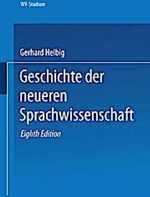 Obrázok produktu pre Geschichte der neueren Sprachwissenschaft