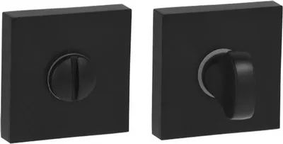 Produktbild von Quadratische Toilettenplatte schwarz für den KUCHINOX AREUS Griff