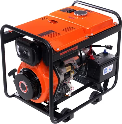 Obrázok produktu pre Dieselový generátor elektrickej energie, núdzový agregát 6 kW, 230 V, AVR, elektrický štart, profesionálny
