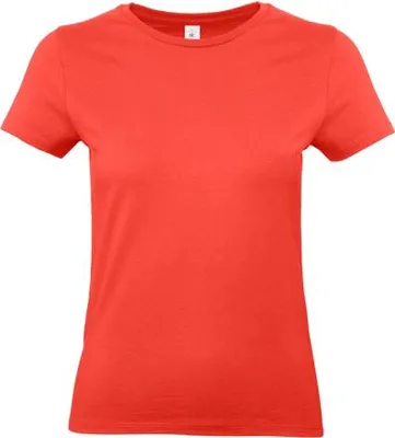 Produktbild von Damen-T-Shirt, Kurzarm - B&C #E190/W - sunset orange - Größe S