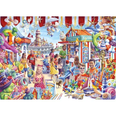 Obrázok produktu pre Gibsons Seaside Souvenirs, 1000 kusov