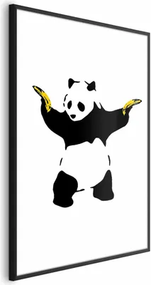 Produktbild von Posterpapier Poster - Panda with Guns 40x60 cm Streetart g-C-0219-ao-a