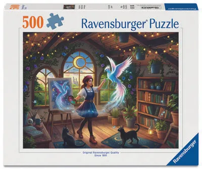 Produktbild von Erwachsenenpuzzle 500 Teile - Magisches Atelier