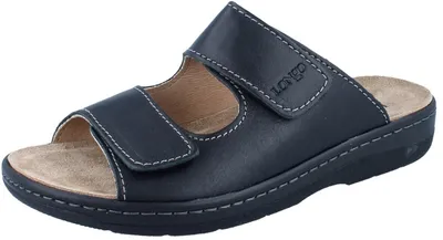 Produktbild von Longo Pantolette - Schwarz Leder : 47 : Normal Größe: 47 Weite: Normal
