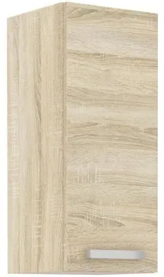 Immagine prodotto di Armadio alto con 1 anta a battente - Finitura rovere Sonoma - L 30 x P 31,6 x A 72 cm - LASSEN