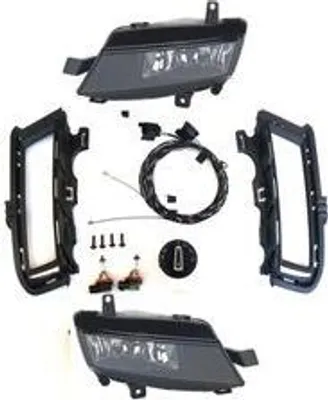 Produktbild von Nebelscheinwerfer Nachrüstung NSW Set Kit Komplettset passend für Golf 7 Highlin