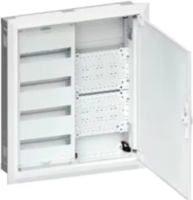 Produktbild von FW Media 48-Modul-Unterputzverteiler mit Telekommunikationsfeld IK07 IP30 FWU42K2 Hager