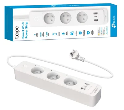 Produktbild von TP-Link Steckdosenleiste Tapo P300 3 Buchsen - USB WiFi
