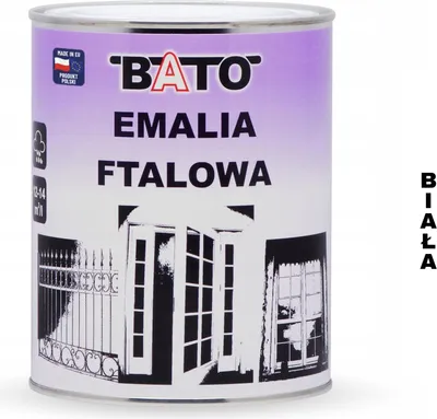 Zdjęcie produktu dla Emalia Ftalowa Biała 0,8L