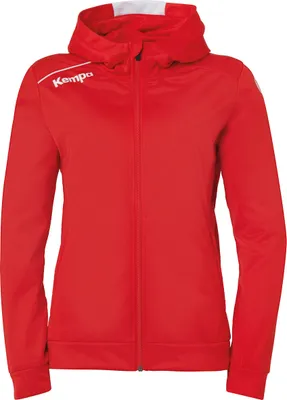 Produktbild von Kempa Kapuzenjacke PLAYER WOMEN Women 2003627_01 rot/weiß L