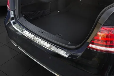 Immagine prodotto di Protezione paraurti protezione paraurti in acciaio inox argento adatto per Mercedes Classe E W212 berlina FL2013-2016