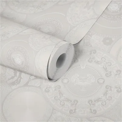 Produktbild von A.S. Creation Versace 3 | 349014 | Vliestapete Vintage | 0.70 m x 10.05 m | Grau