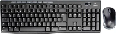 Produktbild von Logitech 920-004511 Tastatur + Maus MK270 Wireless Optisch - schwarz