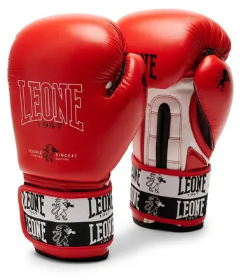 Obrázok produktu pre Boxerské rukavice ICONIC červené rozmiar 14 uncí