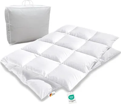 Produktbild von Extra warme 100% sibirische Daunen Bettdecke Daunendecke 135x200 1100g
