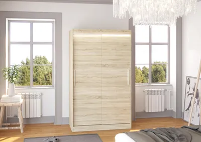 Obrázek produktu pro Policová šatní skříň 120 cm GABNA - dub sonoma