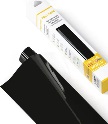 Produktbild von POLI-FLEX TURBO Craft-Box - 4902 BLACK - 30,5 x 305 cm