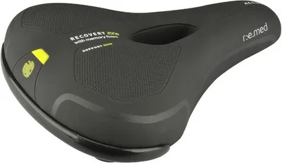 Image de FISCHER Selle de vélo de trekking R.E.Med Memory Foam conçue de manière ergonomique, avec insert en mousse à mémoire de forme - 1 pièce (85680)