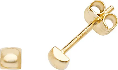 Productafbeelding van Oorbellen voor dames, goud 375/1000 - 3mm * 3mm; TRS27279