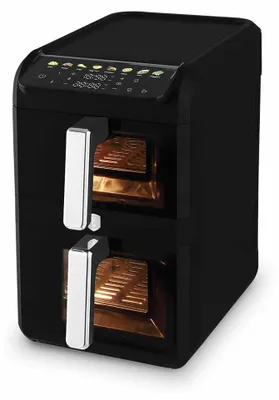 Produktbild von Heißluftfritteuse mit zwei Körben 10L Berlinger Haus BH9926