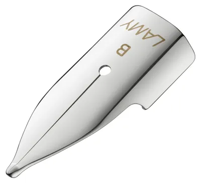 Produktbild von LAMY Z 53 Feder 888 Ersatzfeder aus poliertem Edelstahl silber Stärke B für Füller aion