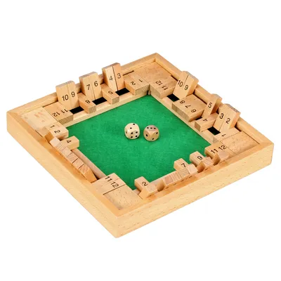 Produktbild von Philos Shut the Box 4-Spieler-Variante - 12er (3281)