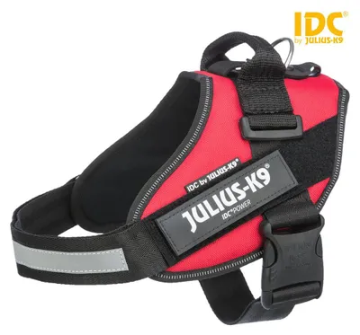 Produktbild von Julius-K9® IDC Powergeschirr®, M / 0: 58–76 cm / 40 mm, rot