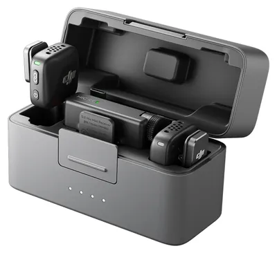 Obrázek produktu pro DJI Mic mini, Všesměrový, 120 dB, 24 dB, S montáží na kameru, Vysílač na tělo, 2,4 - 2,4835 GHz
