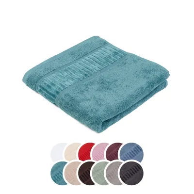 Produktbild von liebling Handtuch Bio Baumwolle, Serie Organic, 500 gr. / m², 50 x 100 cm, 60 Grad, formstabil, knitterarm, saugstark, schnelltrocknend, petrol