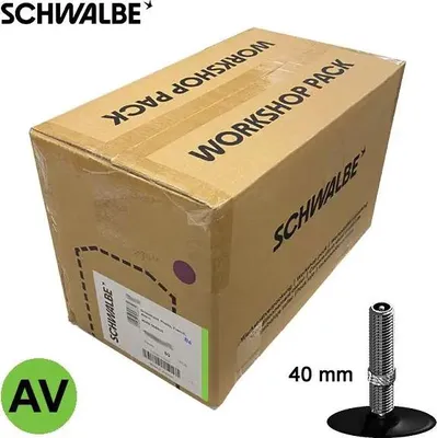 Produktbild von Schwalbe Schlauch AV13 Werkstattverpackung 50 Stück - 26 Zoll Fahrradschlauch...